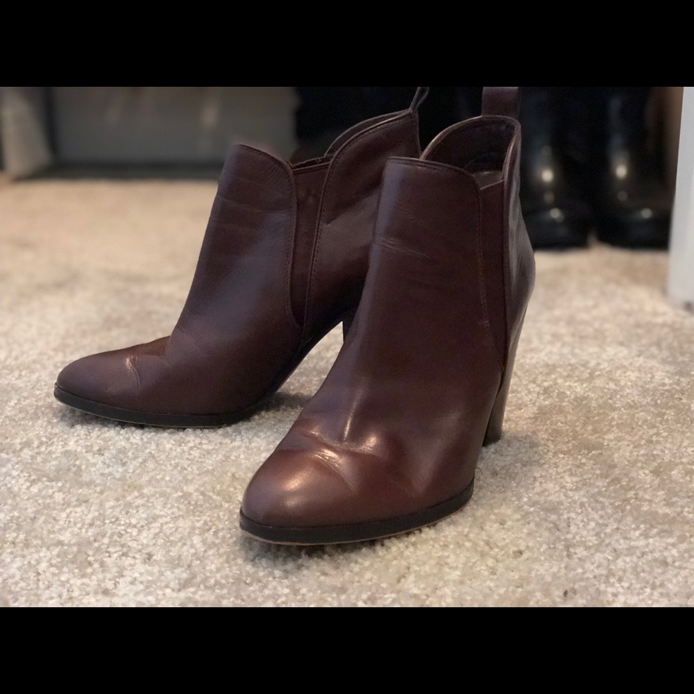 MICHAEL Michael Kors Espresso Brown Booties Sz 8.5